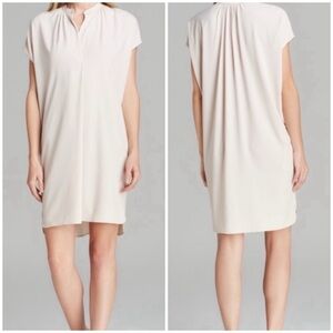 Vince Popover Dress Ivory Women’s Small Mini Shirt Short Dress Neutral Basic